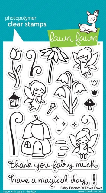 Lawn Fawn Clear Stamps Fairy Friends