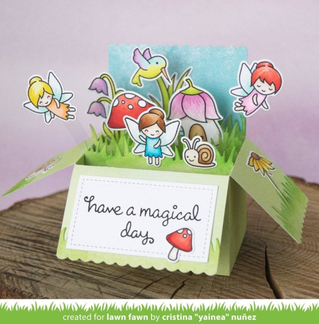 Lawn Fawn Clear Stamps Fairy Friends