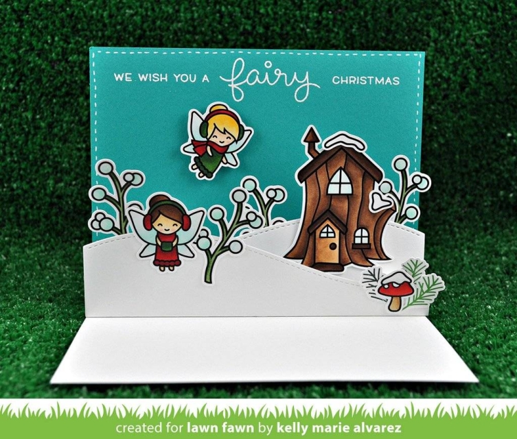 Lawn Fawn Clear Stamps Frosty Fairy Friends