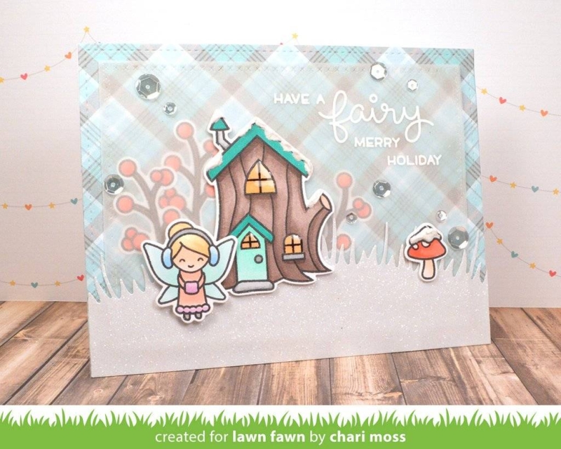 Lawn Fawn Clear Stamps Frosty Fairy Friends