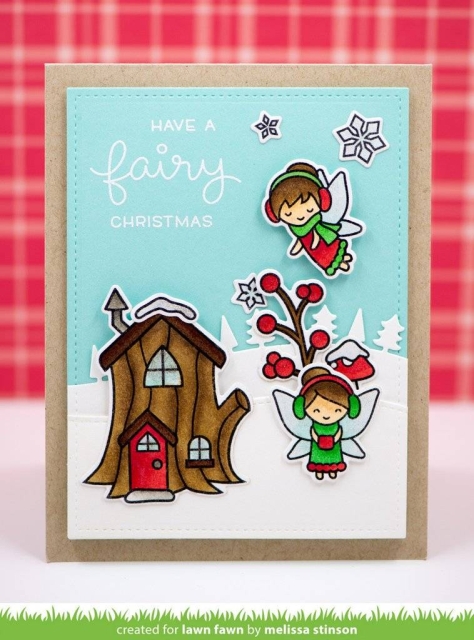 Lawn Fawn Clear Stamps Frosty Fairy Friends