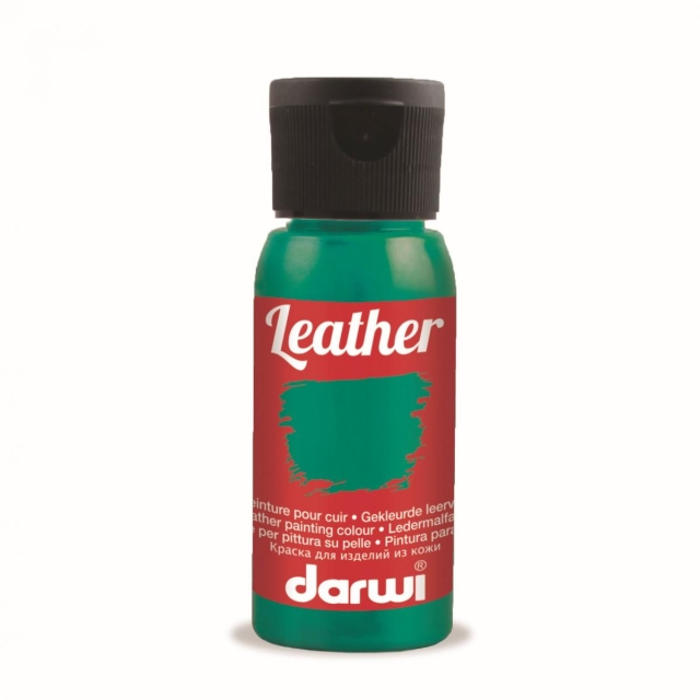 Darwi Leather Marker 50 ml dunkelgrün