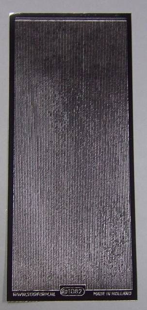 Stickerbogen 10 x 23 cm Schmale Streifen schwarz