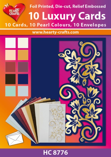 Kartenset Marlene mit 10 Design-Karten und Umschlägen