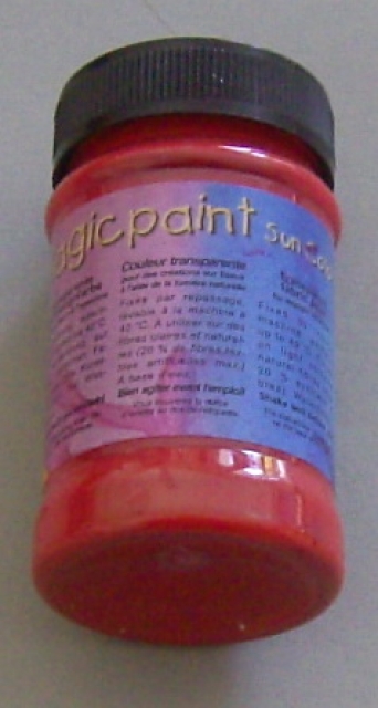 Magicpaint Sun Color Stoffdesignfarbe dunkelrot
