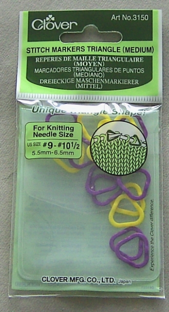Clover Dreieckige Maschenmarkierer mittel (M)