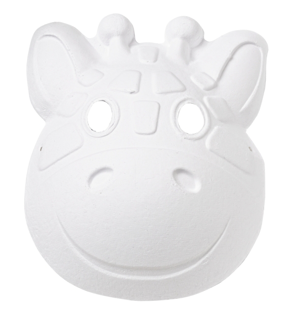 Hobbyfun Maske Giraffe 22,5 x 18 cm
