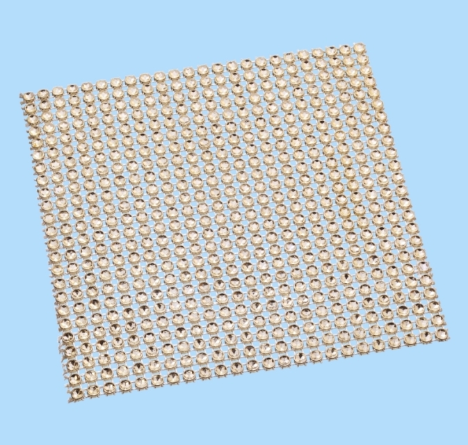 Hobbyfun Schmuckmatte 12 x 12 cm gold