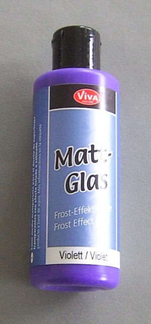 VIVA Decor Matt Glas 82 ml Violett