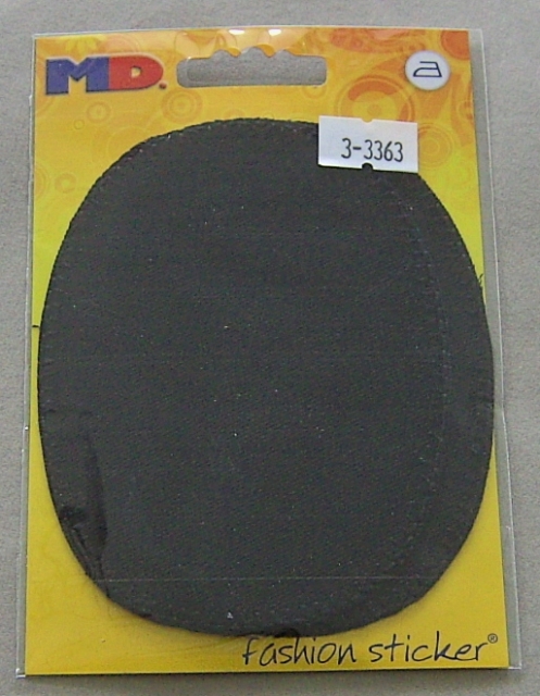 MD 2 Patches / Flicken schwarz 80 x 105 mm