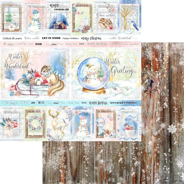 Memory Place Winter Wonderland 6 x 6 Inch Paper Pack