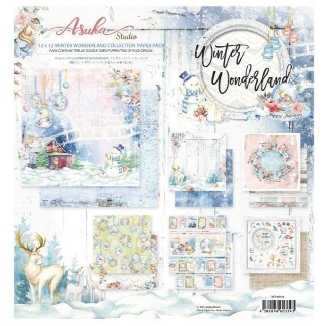 Memory Place Winter Wonderland 12 x 12 Inch Paper Pack
