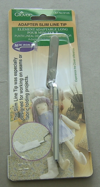CLOVER Adapter-Schmalspitze für Mini-Bügeleisen II NEUE VERSION "ADAPTER"