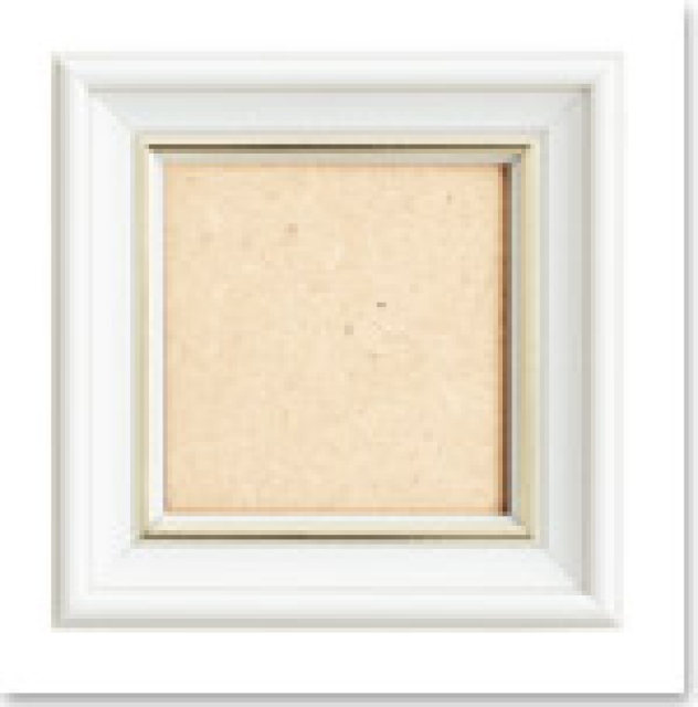 Reddy Cards Mini-Bilderrahmen weiss mit Goldrand