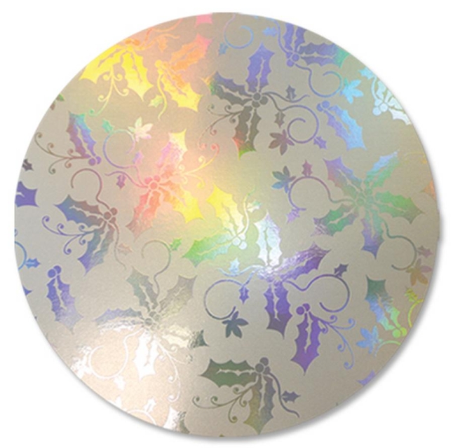 Mirri Christmas - Karton 270 gr Holly Shimmer Festive Rainbow
