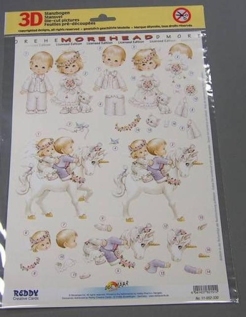 3D Stanzbogen Moreheads Hochzeit
