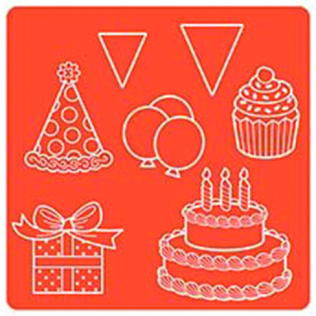 Mod Podge Mold Celebration 7 Designs