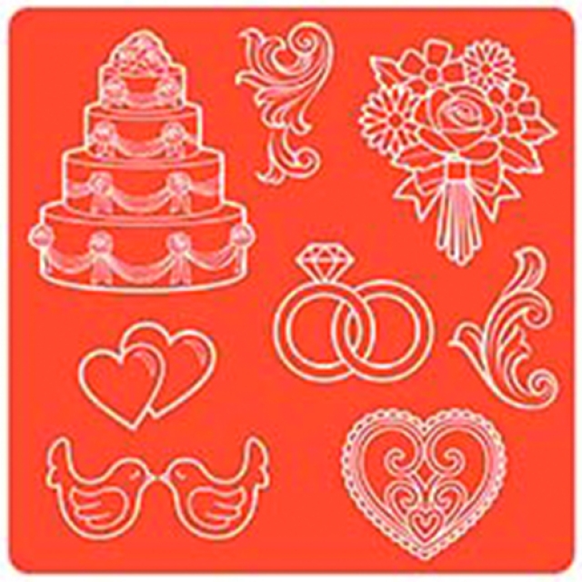 Mod Podge Mold Wedding 8 Designs