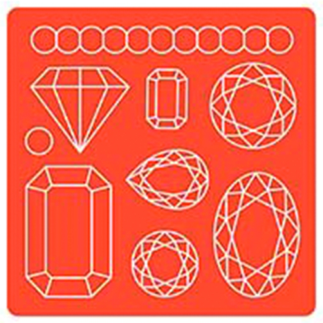 Mod Podge Mold Gems 9 Designs