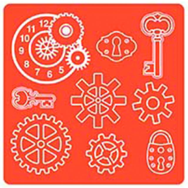 Mod Podge Mold Industrial 9 Designs