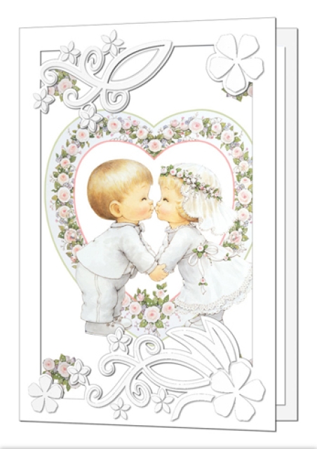 Reddy Cards 3D-Stanzbogen Moreheads Hochzeit