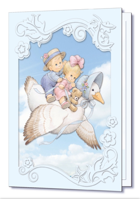 Reddy Cards 3D-Stanzbogen Moreheads Frühling