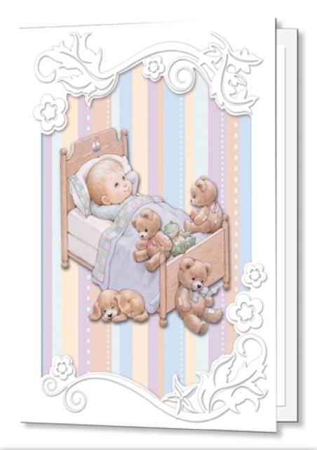 Reddy Cards 3D-Stanzbogen Moreheads Kinder