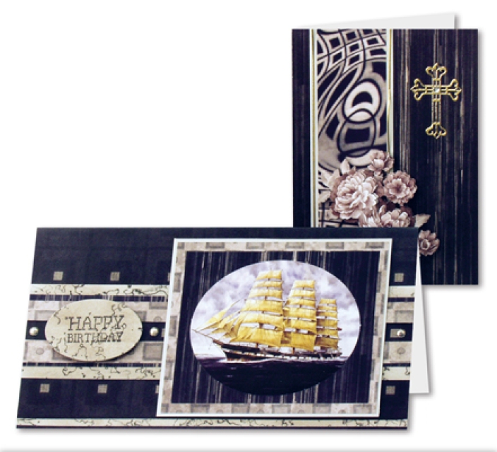 Reddy Cards Designerpapierset Monochrome