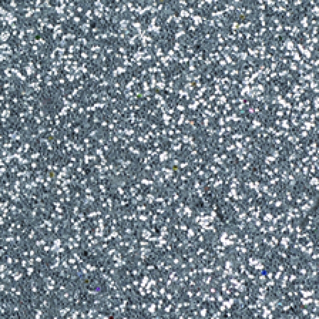 Moosgummiplatte Glitter 200 x 300 x 2 mm silber
