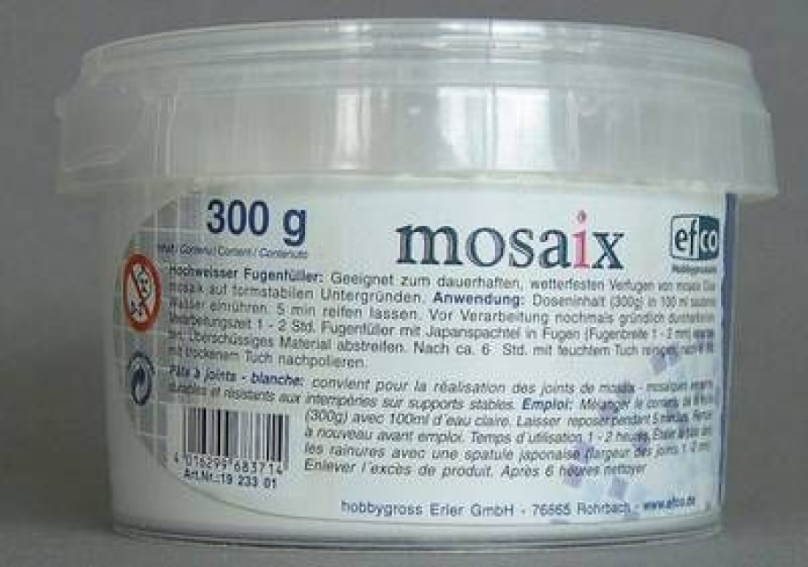 Mosaix Fugenfüller 300 Gramm weiss