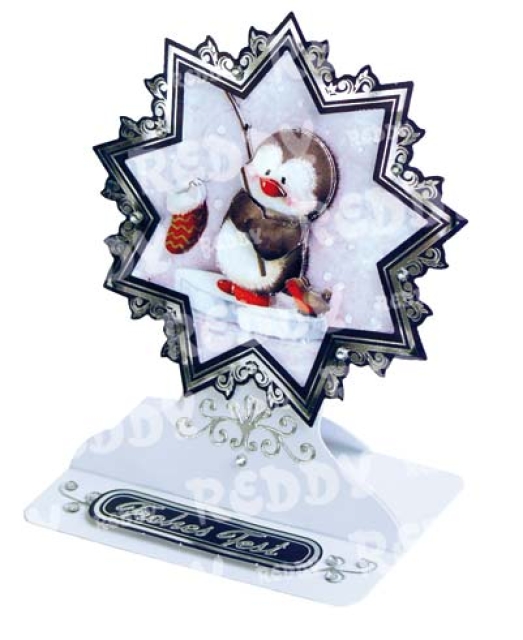 Reddy 3D Stanzbogen-Set Weihnachten 2013 Pinguine