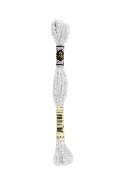 DMC Mouliné Etoile Strängchen zu 8 Meter blanc weiss