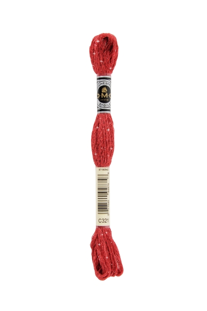 DMC Mouliné Etoile Strängchen zu 8 Meter Farbe rot