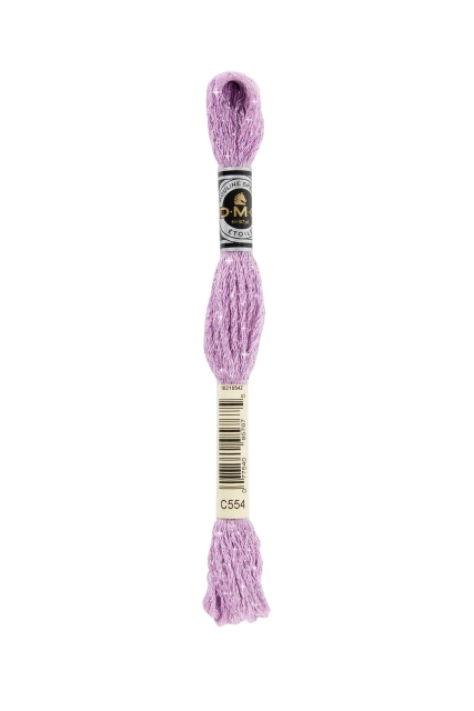 DMC Mouliné Etoile Strängchen zu 8 Meter Farbe flieder