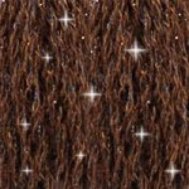 DMC Mouliné Etoile Strängchen zu 8 Meter Farbe braun