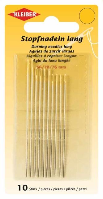 Stopfnadeln lang  66, 70, 76 mm 10 Stück