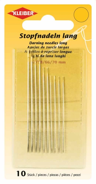 Stopfnadeln lang  52, 58, 66, 70 mm 10 Stück