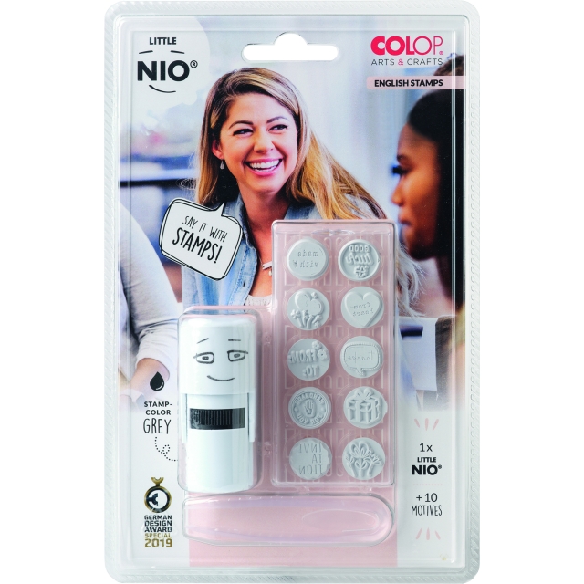 Little NIO Englisch Stempel 12-teilig