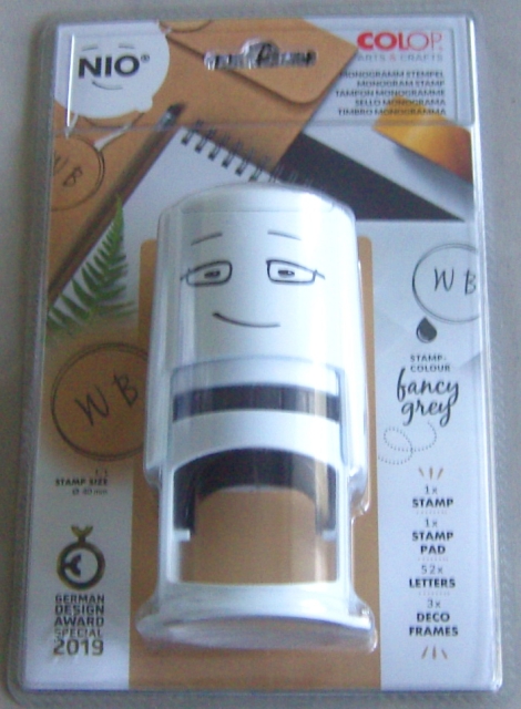 Little NIO Stempel NIM003 Monogramm Durchschnitt 40 mm 57 teilig