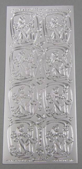 Le Suh Doodle Brautpaar silber