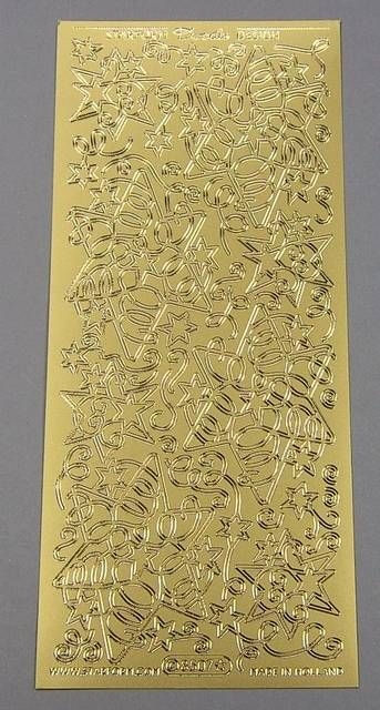 Le Suh Doodle Weihnachtsstern gold