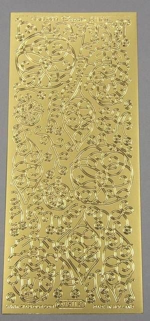 Le Suh Doodle Weihnachtsglocken gold