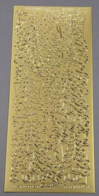 Le Suh Doodle Weihnachtsbaum gold