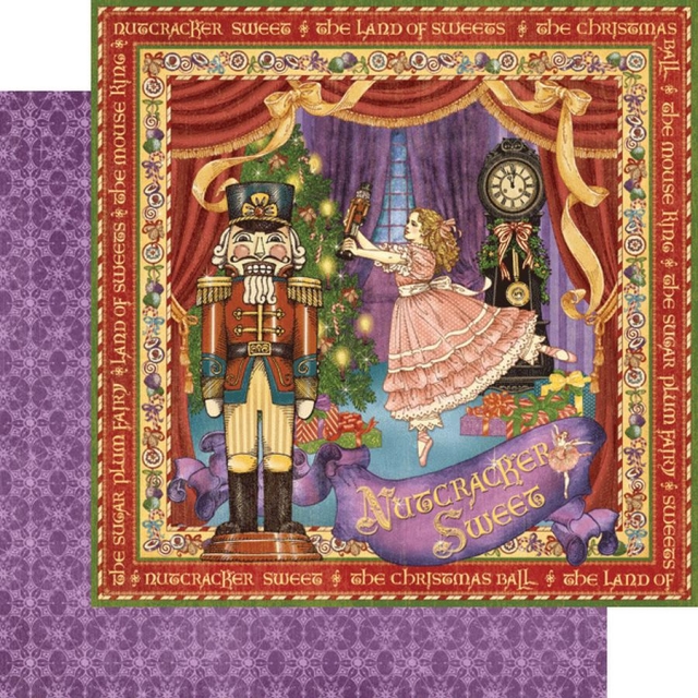 Graphic 45 Nutcracker Sweet Designpapier