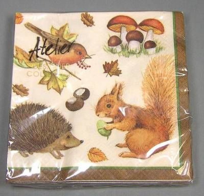 Serviette Herbst