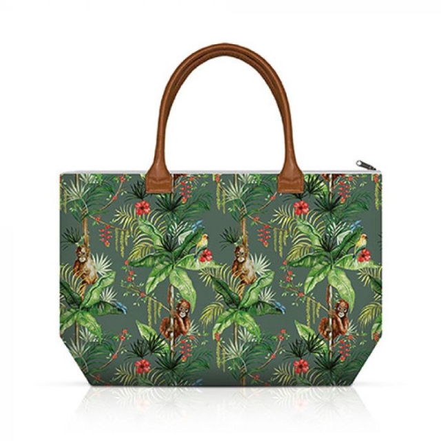 Shopping Bag Orangutan Green