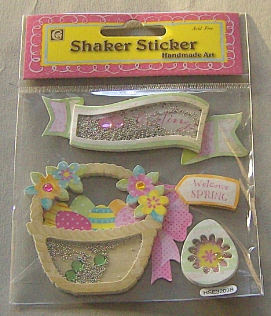 Ostersticker selbstklebend Shaker Sticker