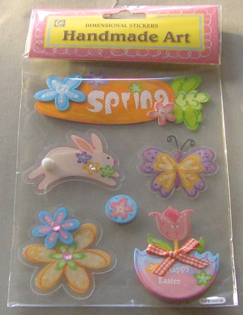 Ostersticker selbstklebend Handmade Art