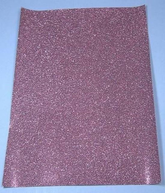 Glitterpapier A 4 braun