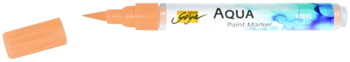 SOLO GOYA Aqua Paint Marker Roter Ocker